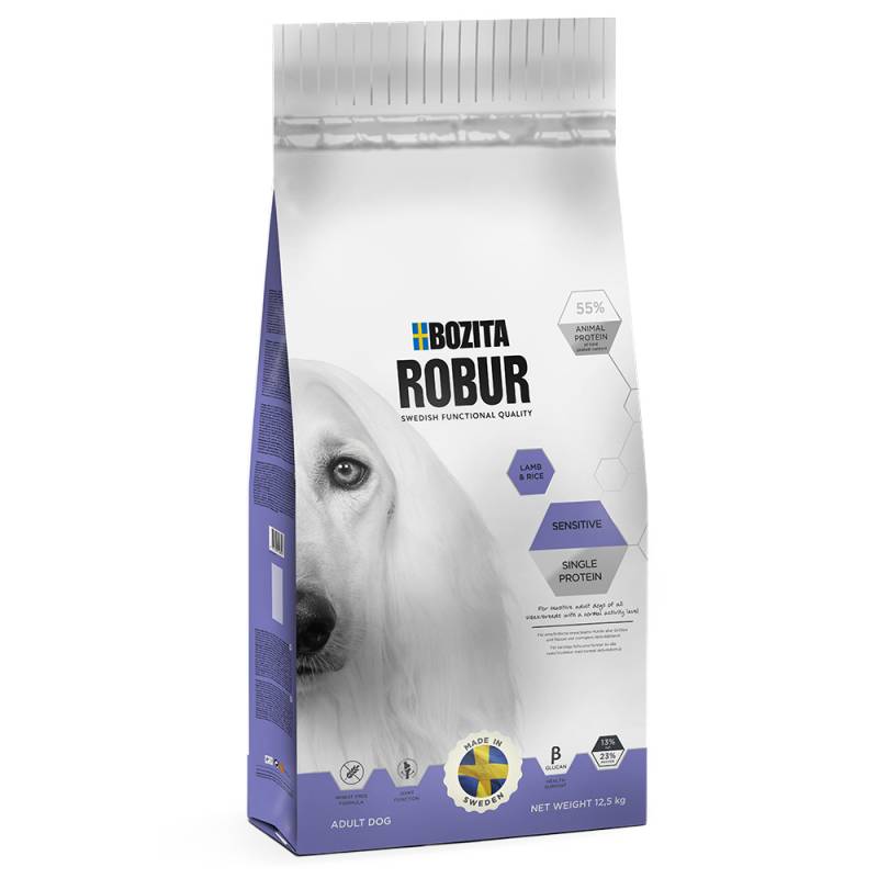 Bozita Robur Sensitive Single Protein Lamm & Reis - 12,5 kg von Bozita Robur