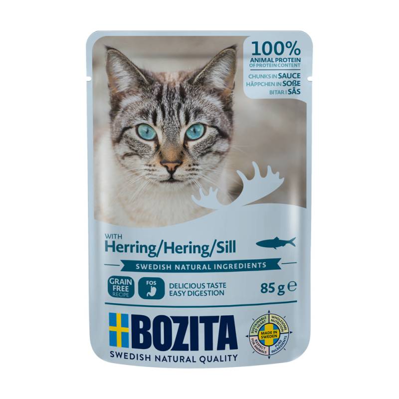 12 x 85 g Bozita zum Sonderpreis! - Hering in Soße von Bozita