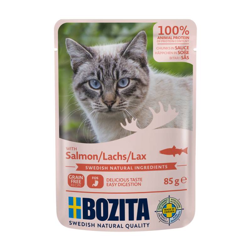 12 x 85 g Bozita zum Sonderpreis! - Lachs in Soße von Bozita