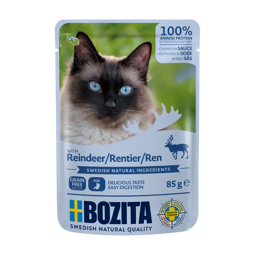 12 x 85 g Bozita zum Sonderpreis! - Rentier in Soße von Bozita