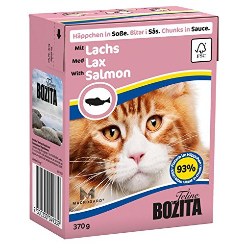 BZ Cat Häpp.Soße Lachs 370gT von Bozita