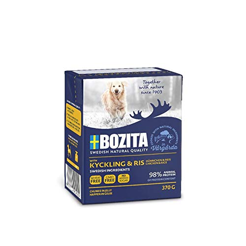 Bozita | Bozita Naturals Happen in Gelee Hühnchen & Reis 370g | 16 x 370 g von Bozita