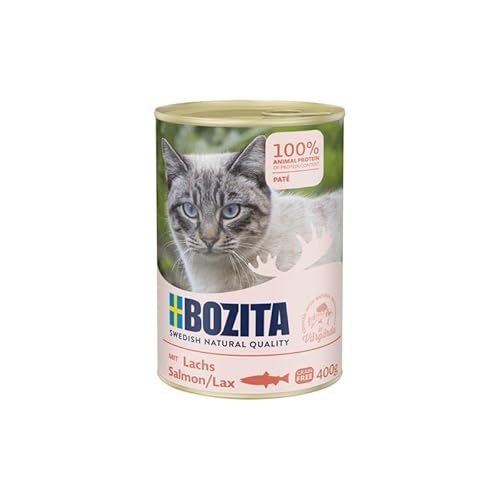 Bozita Cat Lachs | 6X 400g Katzenfutter von Bozita