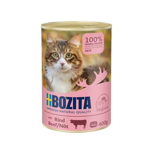 Bozita Cat Rind | 6X 400g Nassfutter für Katzen Bozita Cat Rind | 6X 400g Nassfutter für Katzen von Bozita