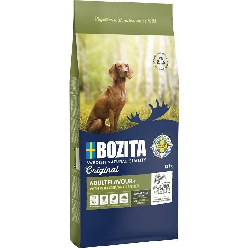 Bozita Original Flavour Plus Weizenfrei Sparpaket 2 x 12 kg (3,87 € pro 1 kg) von Bozita