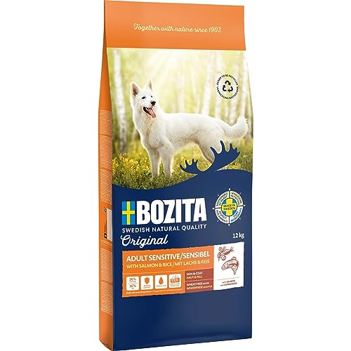 Bozita Dog Original Adult Sensitive Skin&Coat 12kg von Bozita