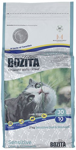 Bozita Feline Diet & Stomach-Sensitive 2 kg, 1er Pack (1 x 2 kg) von Bozita