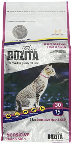 Bozita Feline Hair & Skin-Sensitive 2 kg, 1er Pack (1 x 2 kg) von Bozita