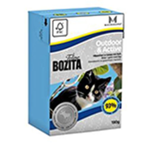 Bozita | Feline Outdoor & Active - Häppchen in Gelee mit Elch | 16 x 190 g von Bozita