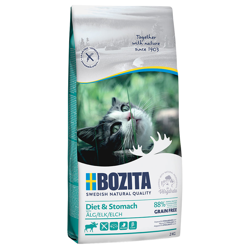 Bozita Grainfree Diet & Stomach Elch - 2 x 2 kg von Bozita