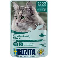 Bozita Häppchen in Gelee Pouch 12 x 85 g - Flussbarsch von Bozita