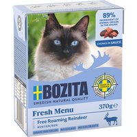 Bozita Tetra Häppchen in Soße 6 x 370 g - Rentier von Bozita