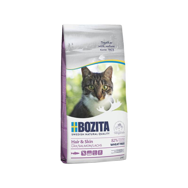 Bozita Hair & Skin Weizenfrei – 2 kg – Lachs von Bozita