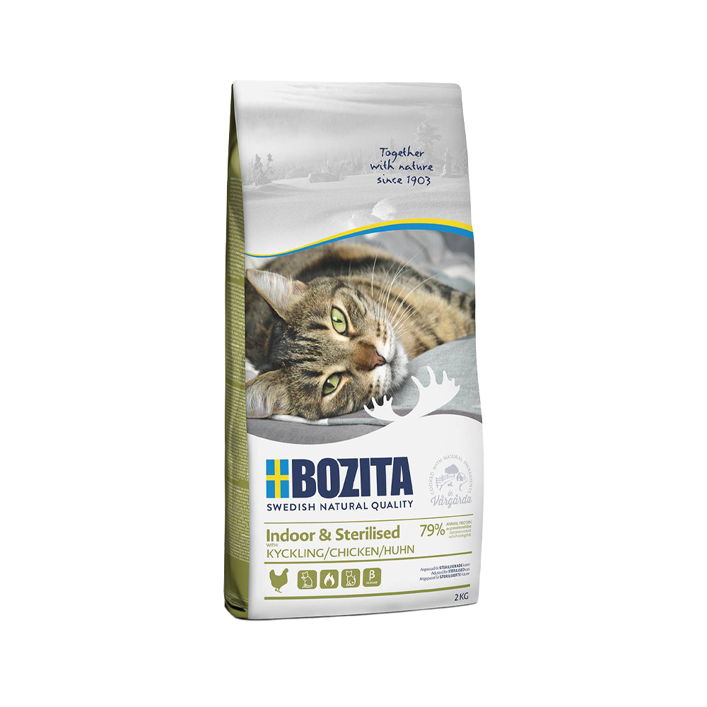 Bozita Indoor & Sterilisiertes - 2 kg - Huhn von Bozita