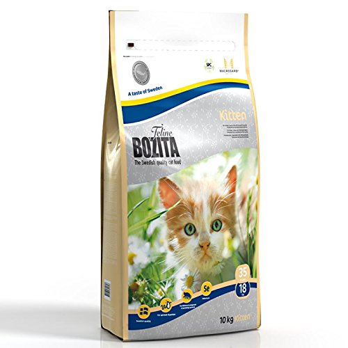 Bozita Katzenfutter für Katzen, Balanciertes und komplettes Trockenfutter für Katzen, Sparpack, 2X 10 kg, mit arktischem Lachs und Huhn von Bozita