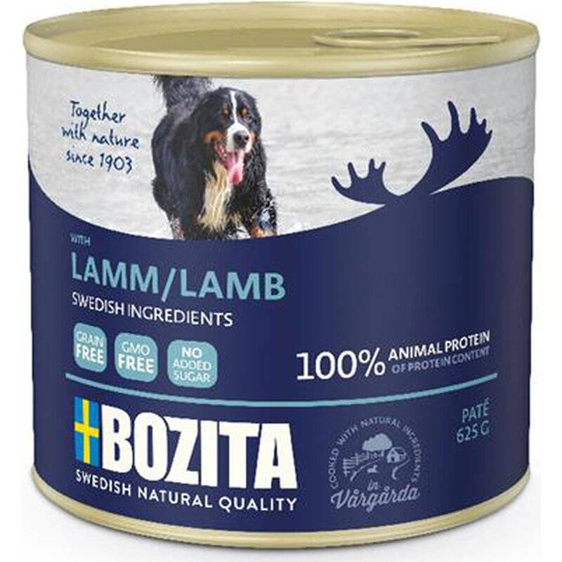 Bozita Paté Lamm 625 g (4,78 € pro 1 kg) von Bozita