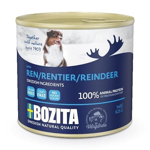 Bozita Paté mit Rentier | 6 x 625 g von Bozita