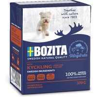 Sparpaket Bozita Häppchen in Gelee 12 x 370 g - Hühnchen von Bozita