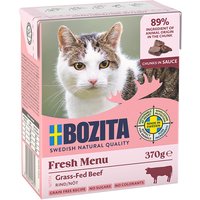 Sparpaket Bozita Tetra Häppchen in Soße 24 x 370 g - Rind von Bozita