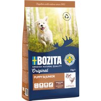 Sparpaket Bozita Original 2 x 3 kg - Puppy & Junior mit Huhn weizenfrei von Bozita