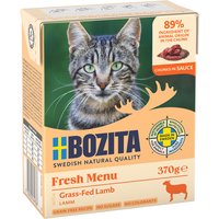 Sparpaket Bozita Tetra Häppchen in Soße 24 x 370 g - mit Lamm von Bozita