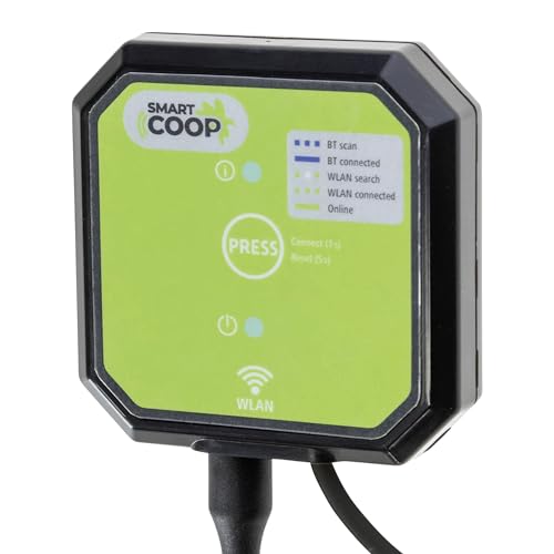 Kerbl SmartCoop Connectivity-Modul, WLAN-fähig, steuerbar über Kerbl-App, mit 30 cm Anschlusskabel, für Smart Coop, 70620 von Kerbl Hobbyfarming