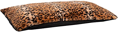 Brandsseller Haustierbett Leopard ca. 90x70x5 cm Haustierkissen Hundebett Hundematte von Brandsseller