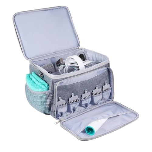 Breeshy Organizer für Tierpflegebedarf, Staubsaugerhalter für die Hundepflege, Reisetragetasche für Hundehaarstaubsauger und Pflegewerkzeug-Set von Breeshy