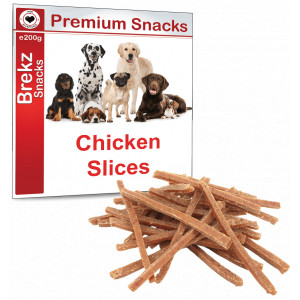 Brekz Premium Chicken Slices 200 Gramm 12 x 200 g von Brekz