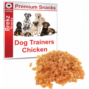 Brekz Premium Dog Trainers Chicken 200 Gramm 12 x 200 g von Brekz