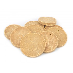 Brekz Snacks - Pure Meat Coins Lachs 200 g von Brekz