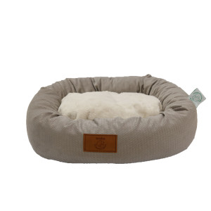 Brekz Sorrento Hundebett beige L von Brekz