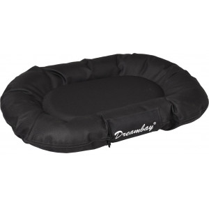 Hundekissen Dreambay Schwarz Rund 100 x 75 cm von Flamingo