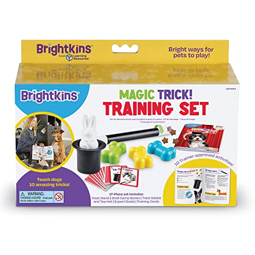 BrightKins Zaubertrick! Trainingsset, Hundetrainingsset, Lösungen für Hundetraining und -verhalten, Hundespielzeug, Haustierspielzeug, Trainings- und Verhaltenshilfen für Hunde von Brightkins