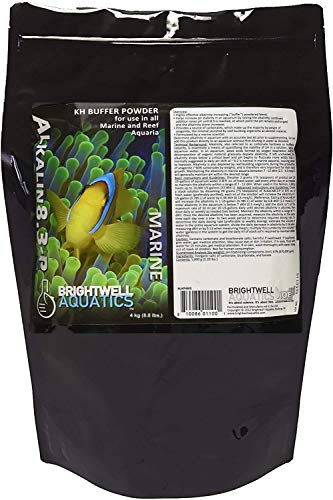 Brightwell Aquatics Alkalin8.3-P - Alkalisches KH-Pufferpulver für alle Meeres- und Riffaquarien, 4 kg von Brightwell Aquatics