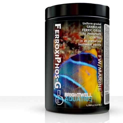 Brightwell Aquatics FerroxiPhos G - Eisenoxid zur Phosphatbekämpfung in Meerwasser- und Süßwasseraquarien von Brightwell Aquatics