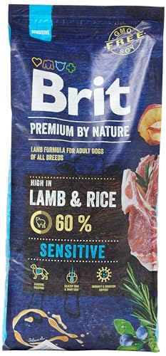 BRIT Premium by Nature Sensitive Lamb 15kg Hundetrockenfutter von Brit Care