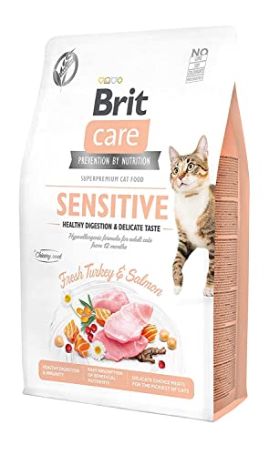 Brit Care Sensitive Grain Free Healthy Verdauung Zarte Gaumen für kleine bis mittelgroße Hunde, 2 kg von Brit Care