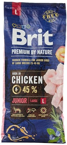 Brit Premium by Nature Junior L - Dry Dog Food - Chicken 15 kg von Brit Care