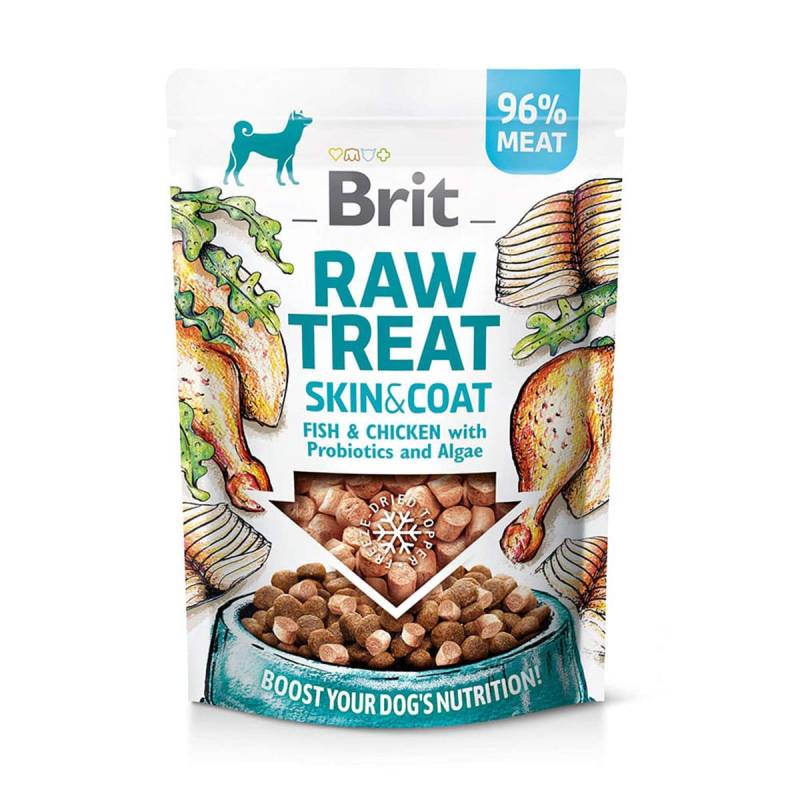 Brit Raw Treat Fish & Chicken Skin & Coat 40g von Brit Care