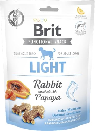 Light Hundesnacks - Hundesnacks - Hilft beim Abnehmen - Leckerlis für Hunde - Brite Care, 150 g von Brit