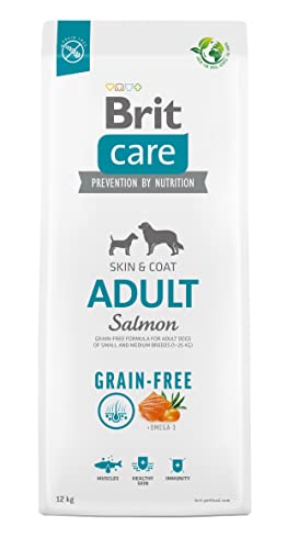 BRIT Care Dog Grain Free Adult Lachs, 12 kg von Brit Care