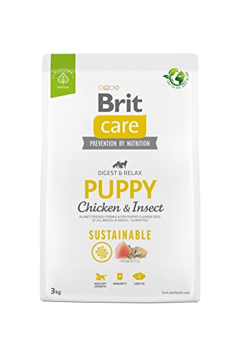 BRIT Care Dog Sustainable Puppy Chicken & Insect - Dry Dog Food - 3 kg von Brit