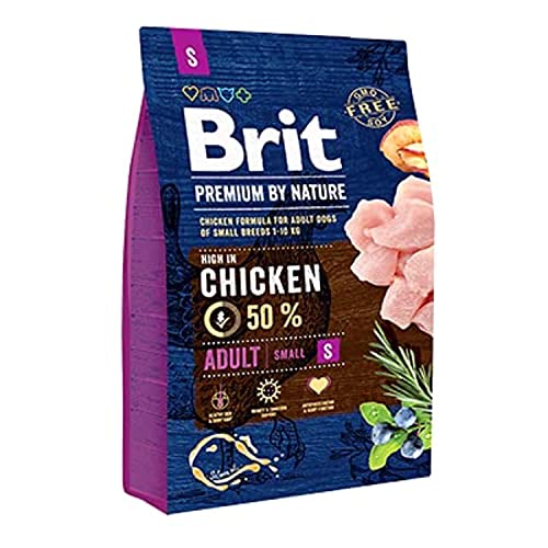 BRIT Premium von Natur aus Adult S Chicken 3 kg von BRIT