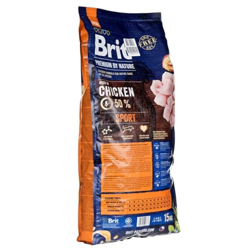 BRIT Premium von Natur aus Sport Huhn 15 kg von Brit