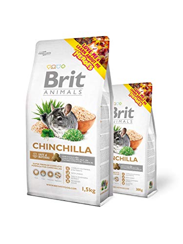Allco Brit Animals Chinchilla Complete | 1,5kg Premium-Chinchillafutter von Brit