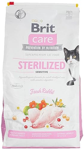 Brit Care, Nassfutter für Katzen, Sterilized Sensitive, 7 kg, GF von Brit