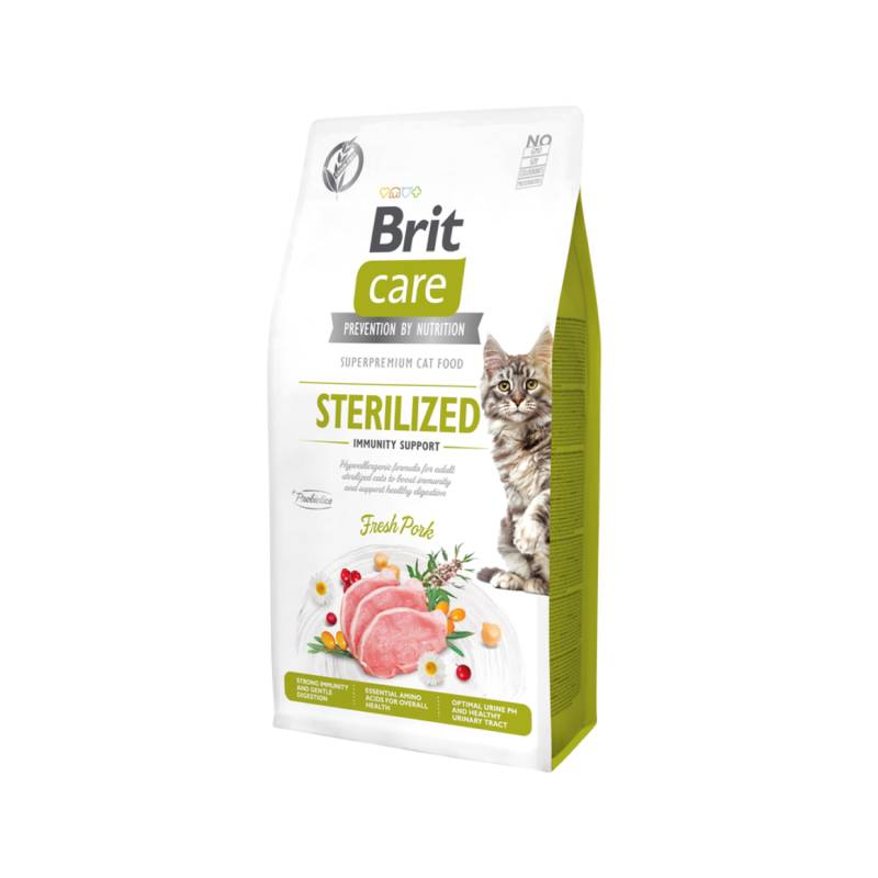 Brit Care Cat - Getreidefrei Sterilisiert Immunitätunterstützung -  7 kg von Brit