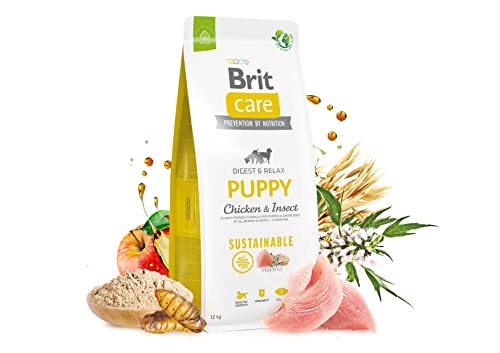 BRIT Care Dog Sustainable Puppy Chicken & Insect - dry dog food - 12 kg von Brit