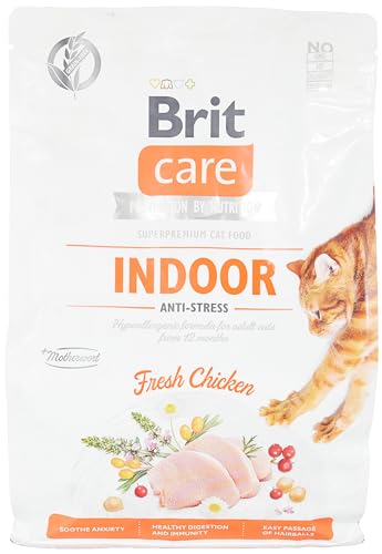 Brit Care, Katzenfutter, Nassfutter für Katzen, 2 kg, Anti-Stress GF von Brit Care